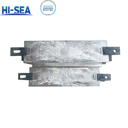 Aluminum Alloy Sacrificial Anode For Hull